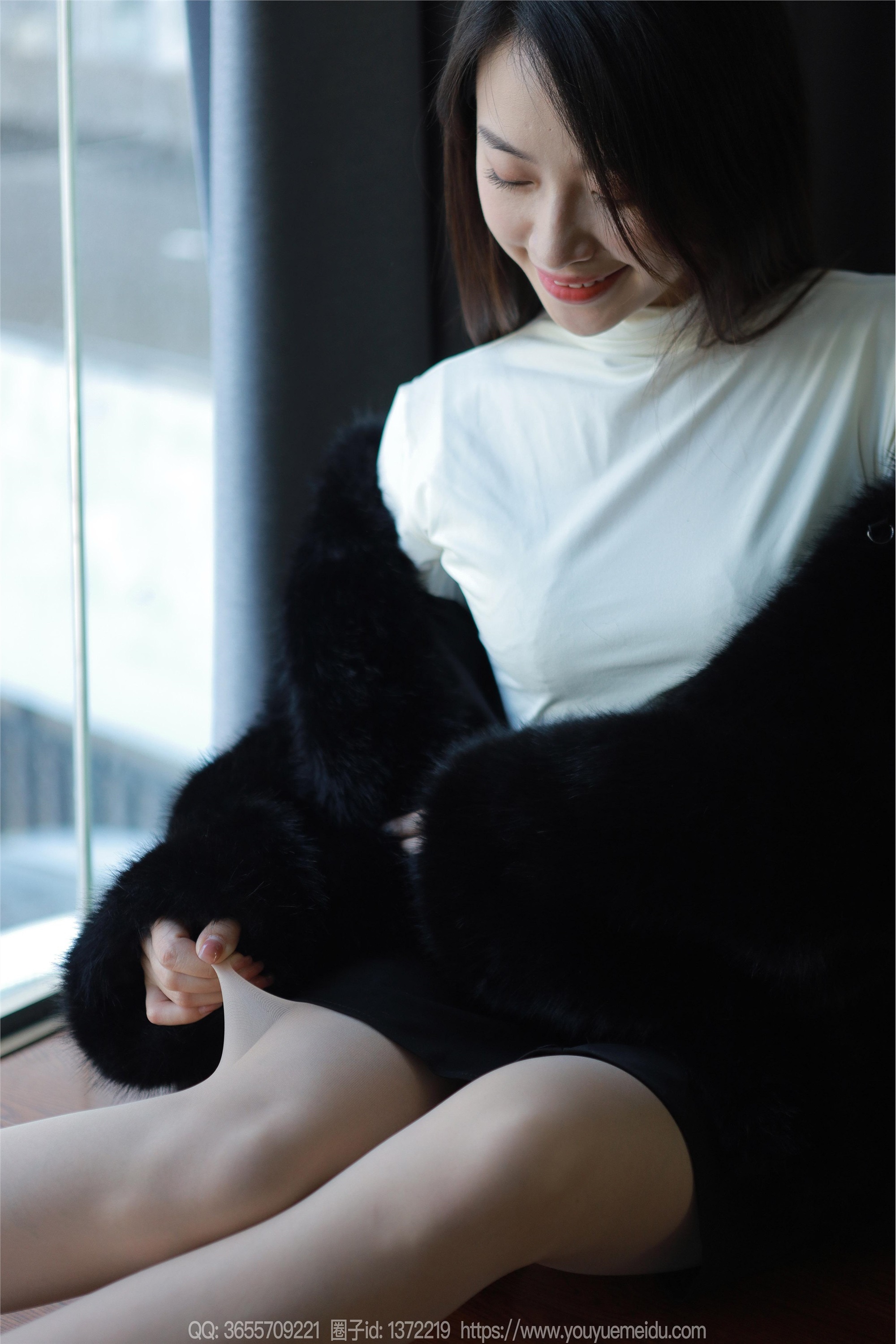 IESS异思趣向  2023.12.05 丝享家 1603 小婕《黑色大衣》